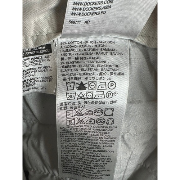 Dockers Men's Camouflage Cargo Shorts Flat Front Casual Outdoor Size 32 Rugby - Picture 8 of 9